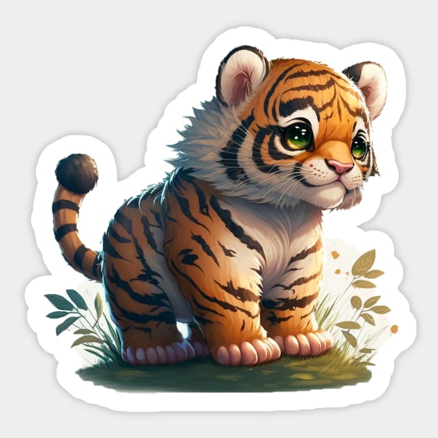 Tiger stickers sales